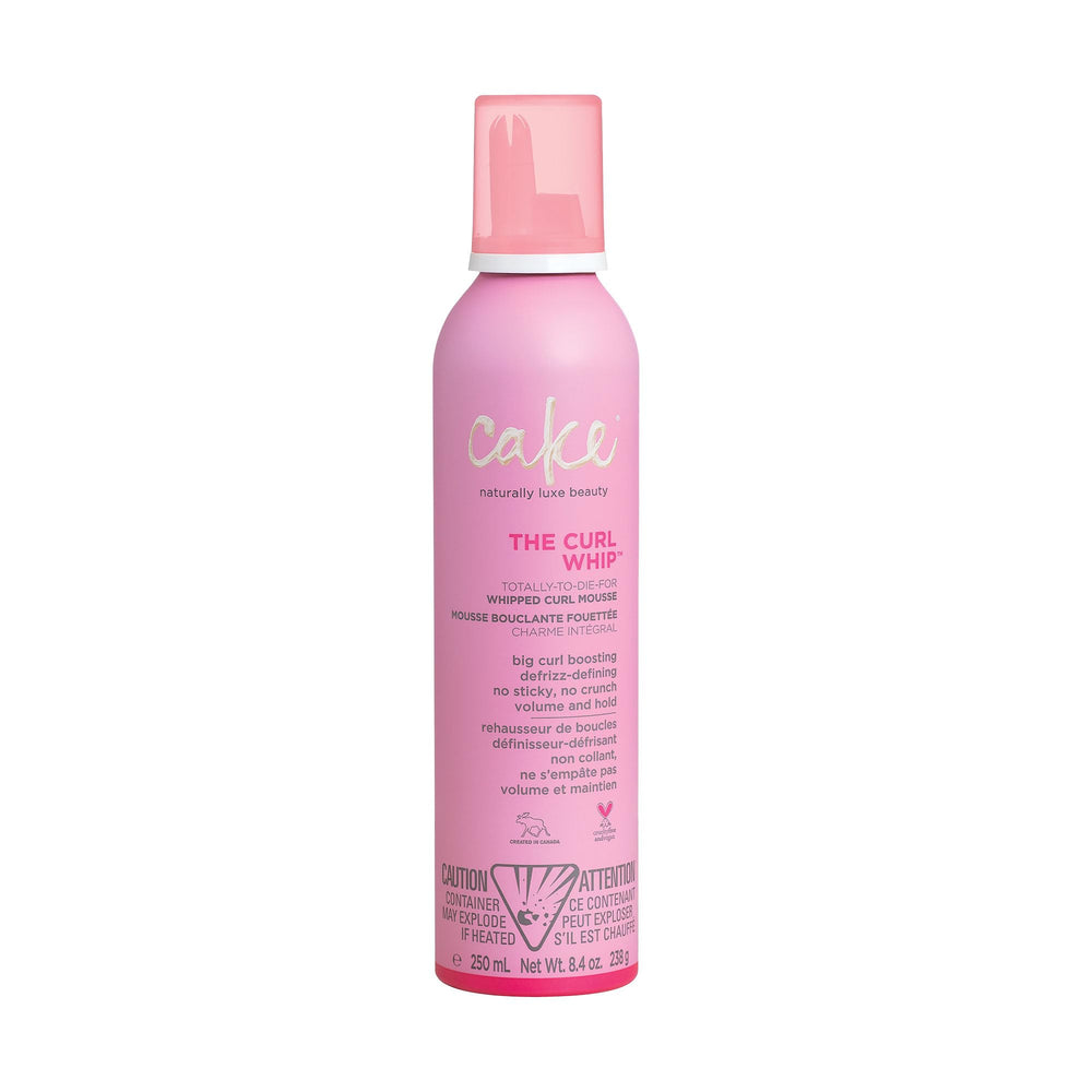 Rizos definidos y con volumen con Cake Beauty Mousse Definidora para rizos.