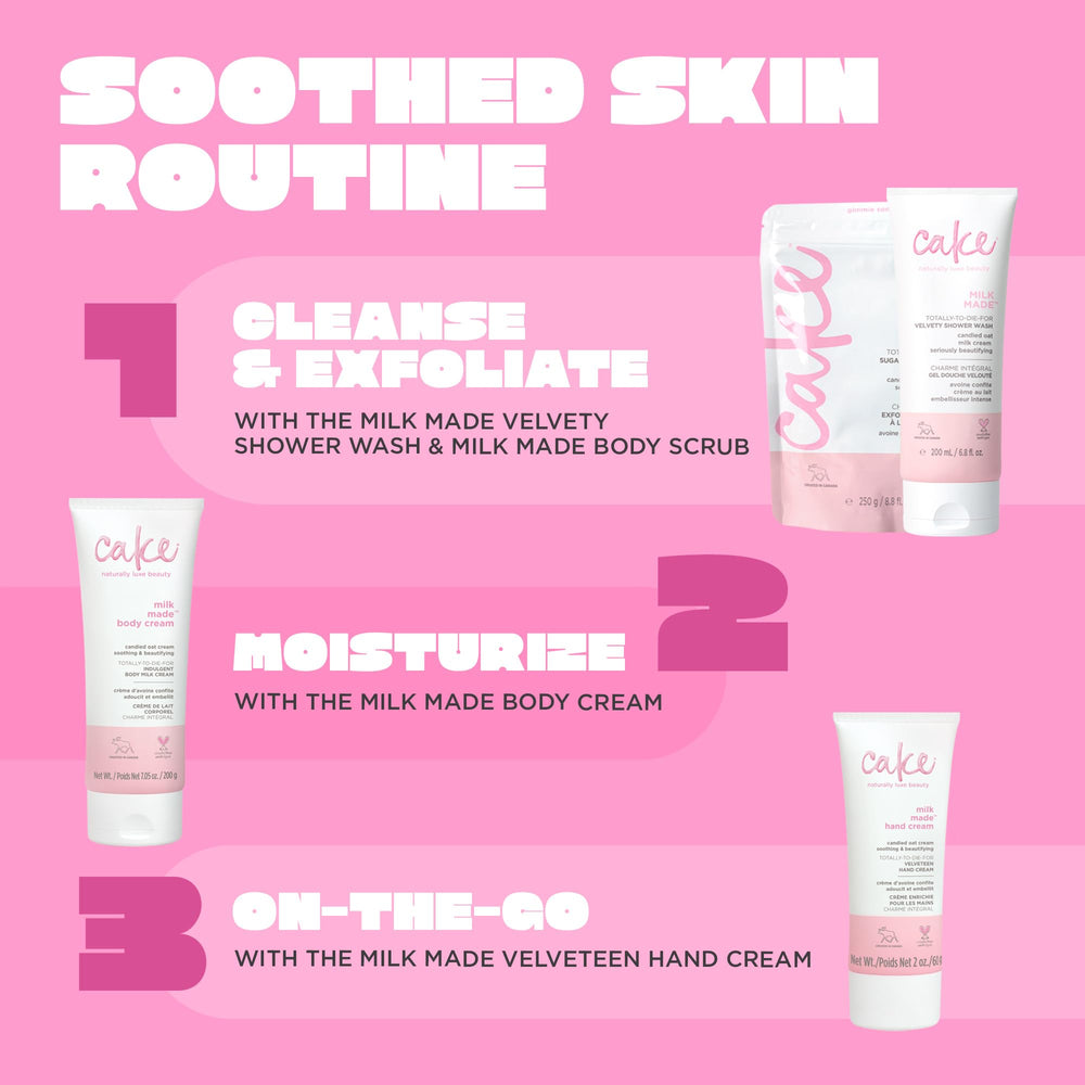 Cake Beauty Shea Butter Body Cream handcare ritual for daily moisture