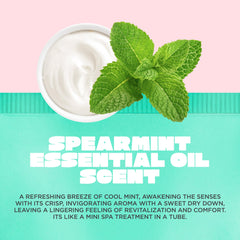 Sweet almond, avocado oil, and cocoa butter nourish and soften feet.