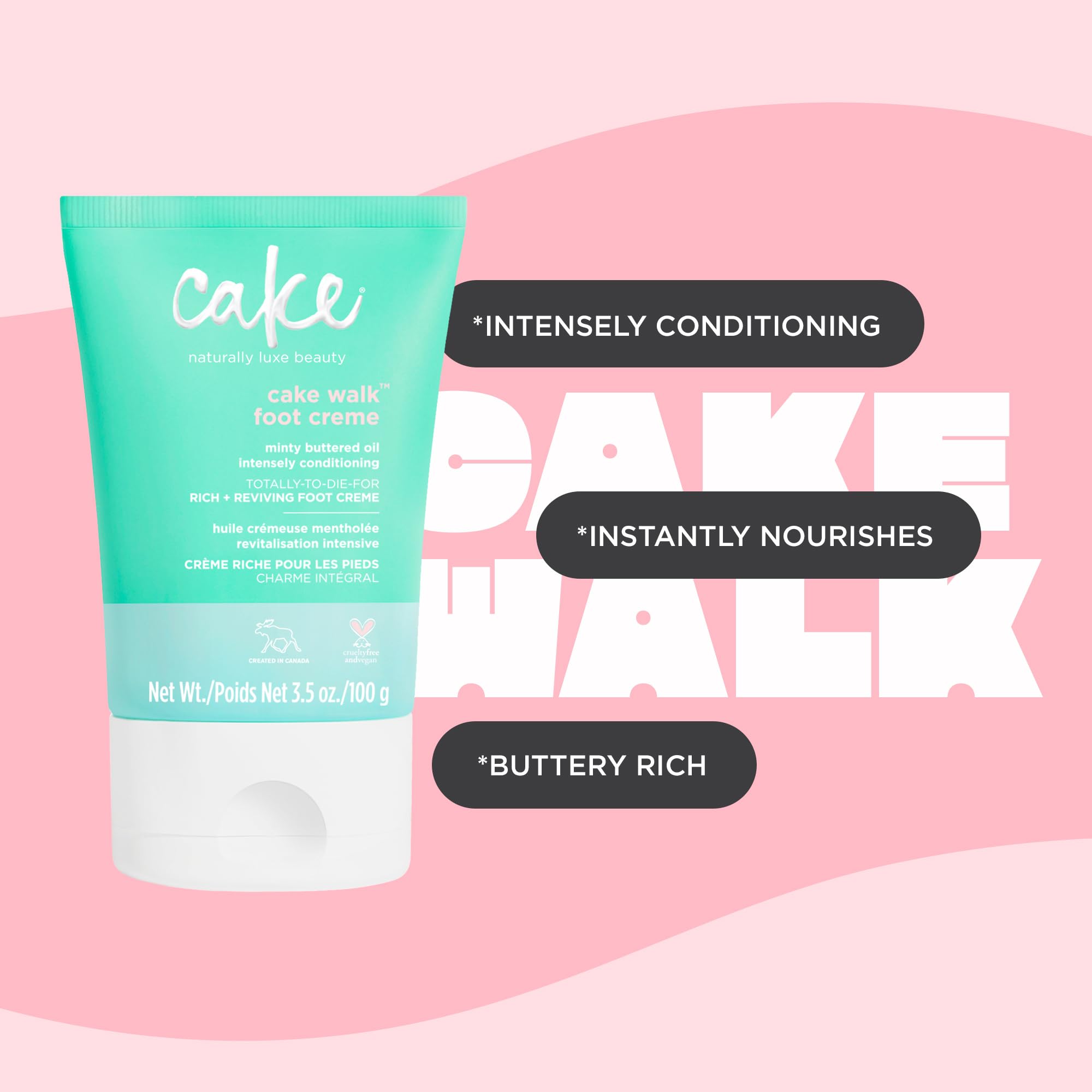 Menthol crystals add a brisk, spa-like tingle to the finish.