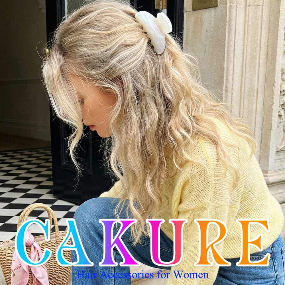 Regalo ideal CAKURE: pinzas acrílicas para mujeres y niñas.