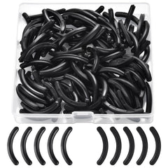 Cakvank eyelash curler refill close-up showing premium silicone for a smooth curl.