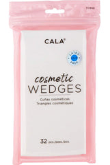 CALA cosmetic wedges triangle applicators for precise blending of foundation and quick touch-ups