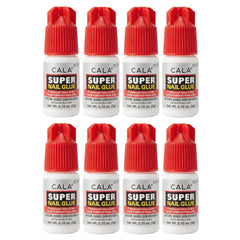 CALA Super Nail Glue, bote de pegamento para uñas, fijación fuerte para uñas artificiales