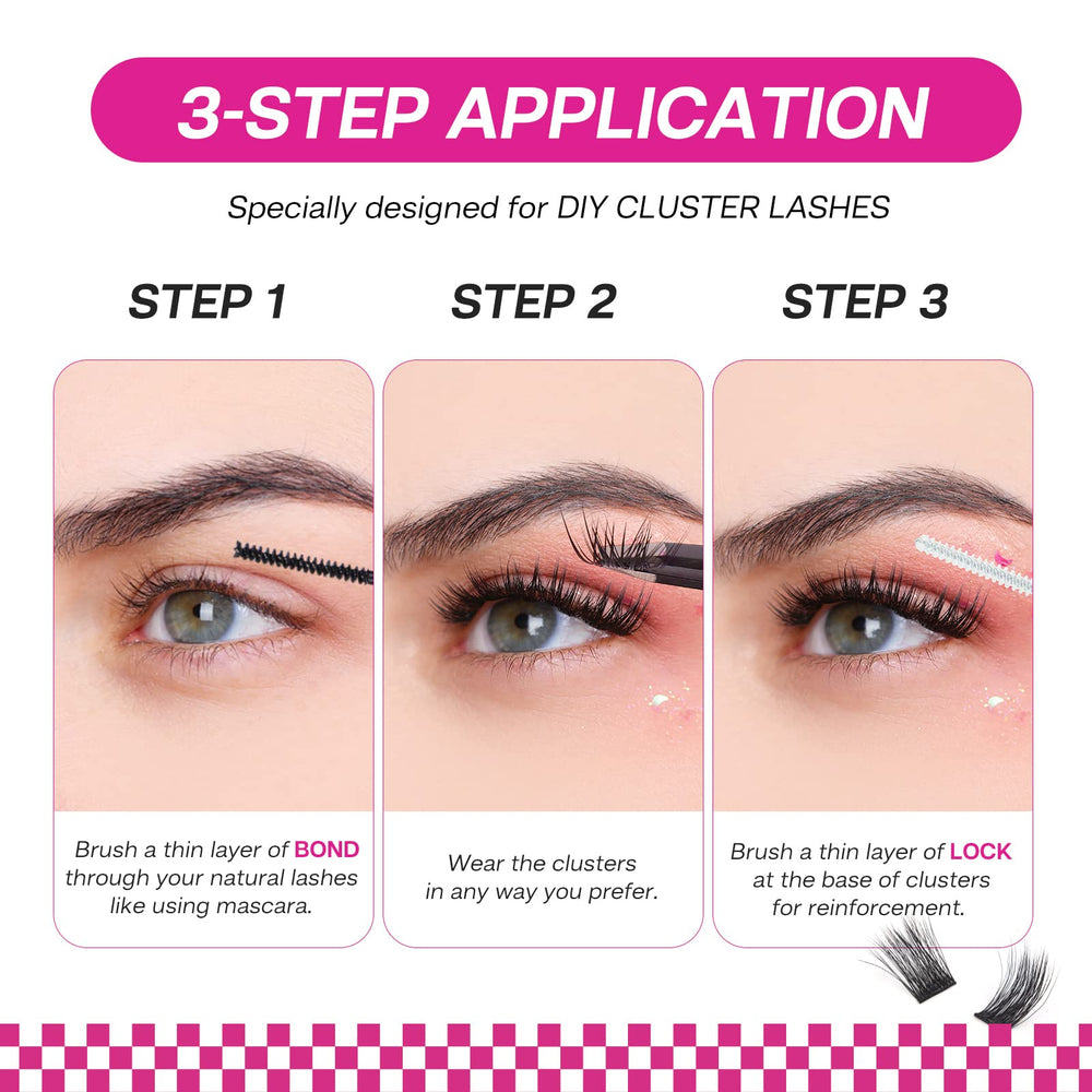 CALAILIS Lash Bond and Seal gentle, odorless formula for sensitive eyes