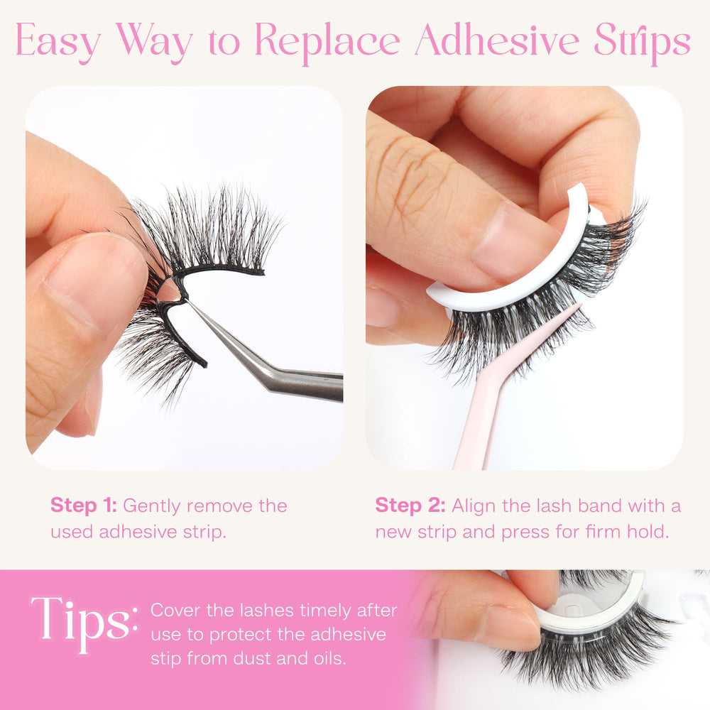 CALAILIS beginner-friendly lashes simplify application and quick removal
