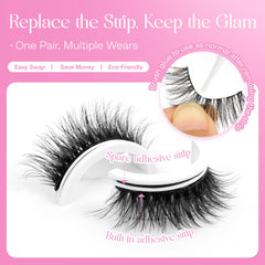 CALAILIS round-eye lashes make a bold statement with easy removal