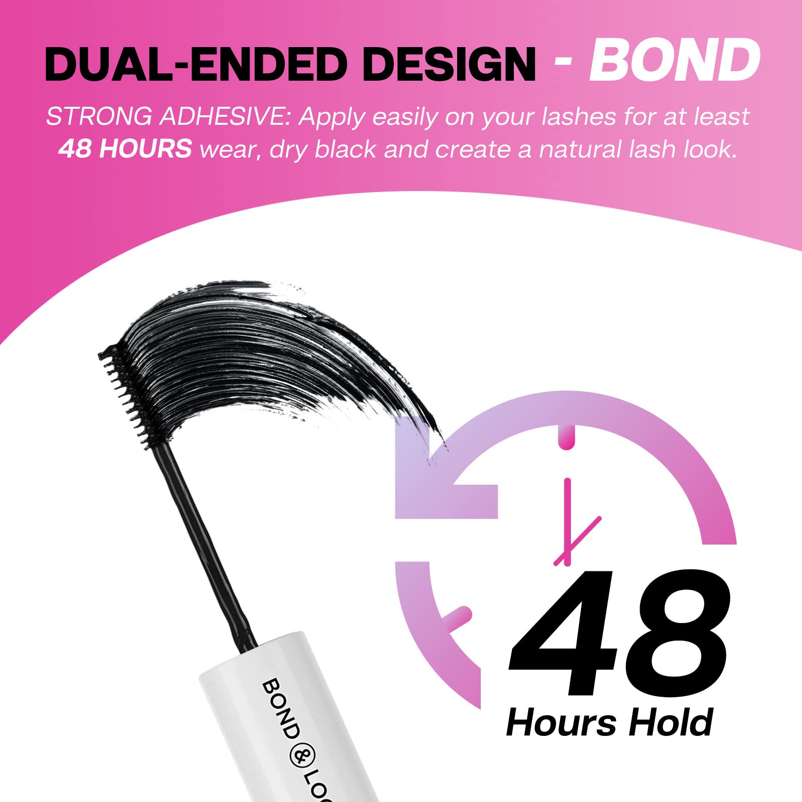 Ideal for vacations or workouts due to waterproof, sweat-proof formula