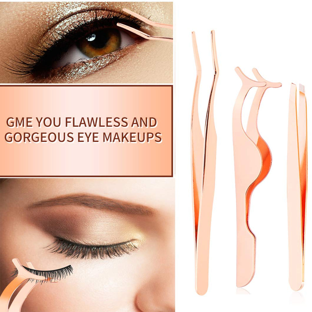 Calary Arroyner rose golden gift ready lash tool set for women