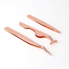 Calary Arroyner rose golden lash tools set for easy false lash application