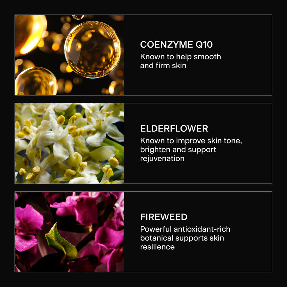 Caldera + Lab The Good texture swatch displaying light, fast-absorbing hydration.