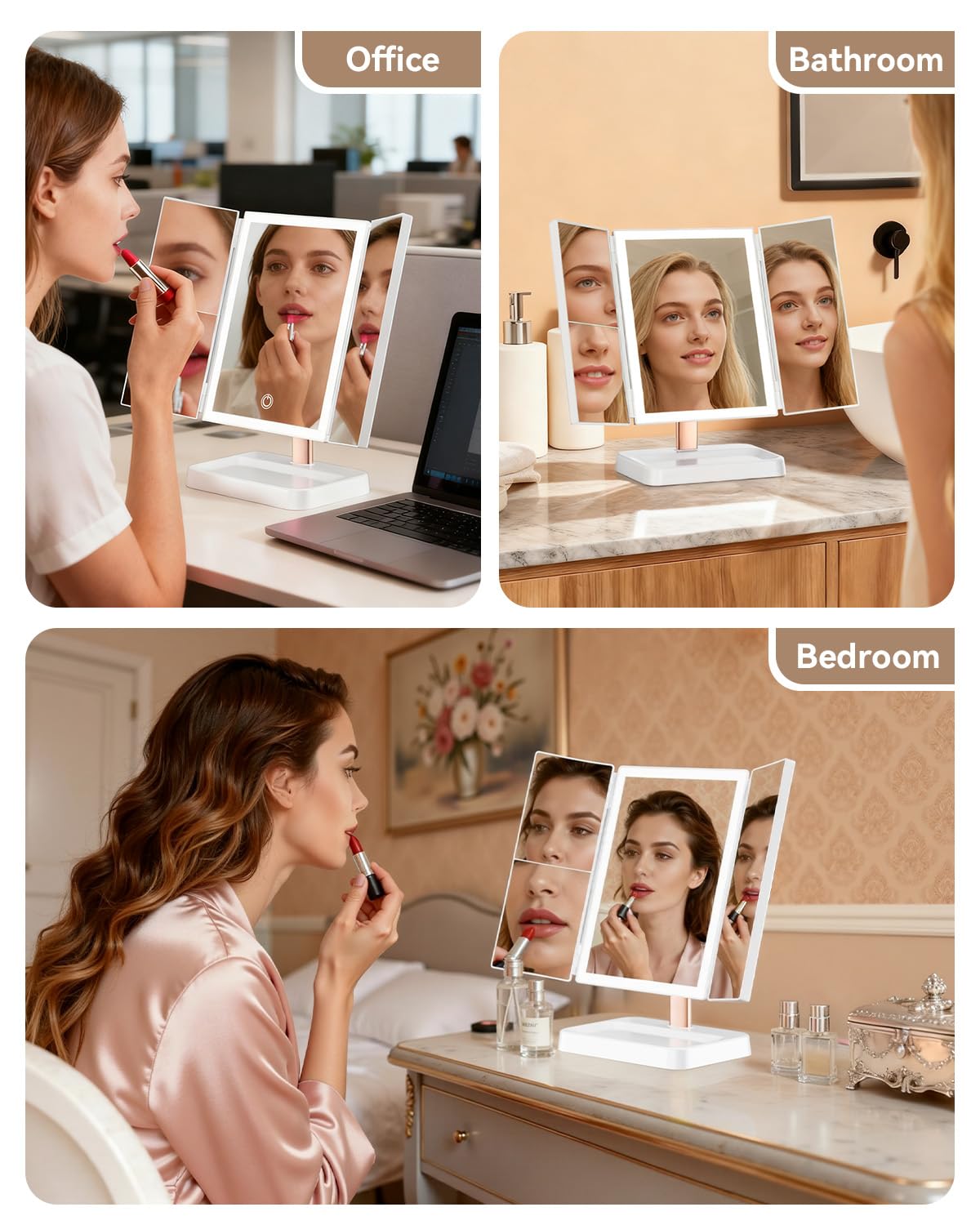Calepop 90-degree rotation lets you find the best viewing angle.