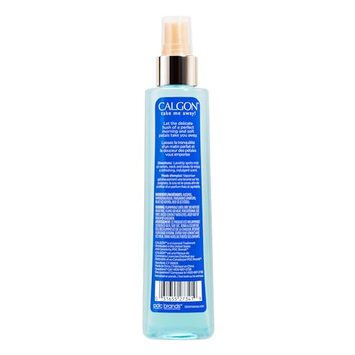 Calgon Morning Glory spray mist ready to refresh your day.