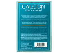 Calgon beads dissolve in warm water releasing Vitamin E and Aloe hydration.