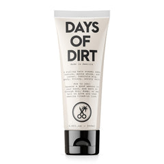 California Born Days of Dirt bottle front view for quick styling