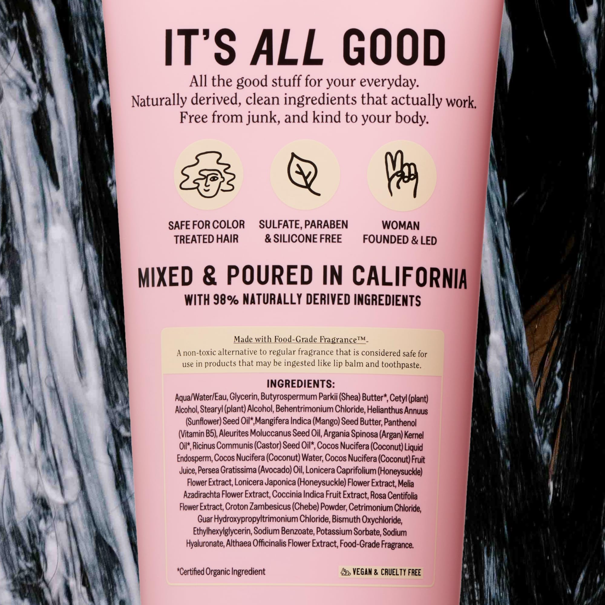California Naturals Deep Repair fórmula natural apta para todo tipo de cabello.