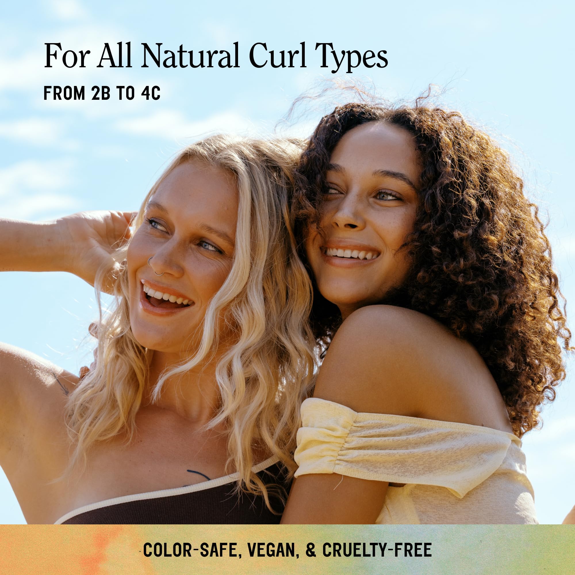 California Naturals Dream Curl Conditioner texture hints rich moisture and frizz control.