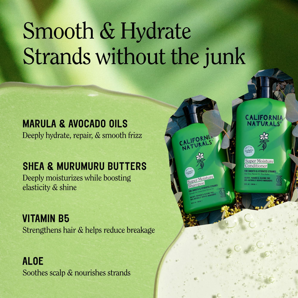 California Naturals Eucalyptus Breeze Duo pack on counter shows clean, hydrating formula