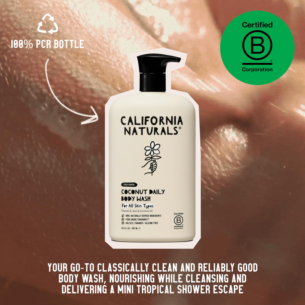 Piel sensible puede usar California Naturals sin irritación