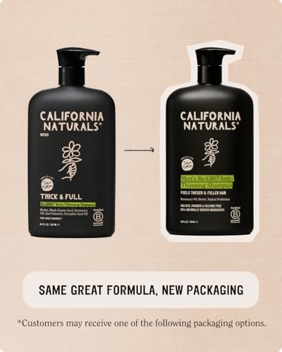 California Naturals Re:GRO conditioner bottle nourishes hair for smoother detangling
