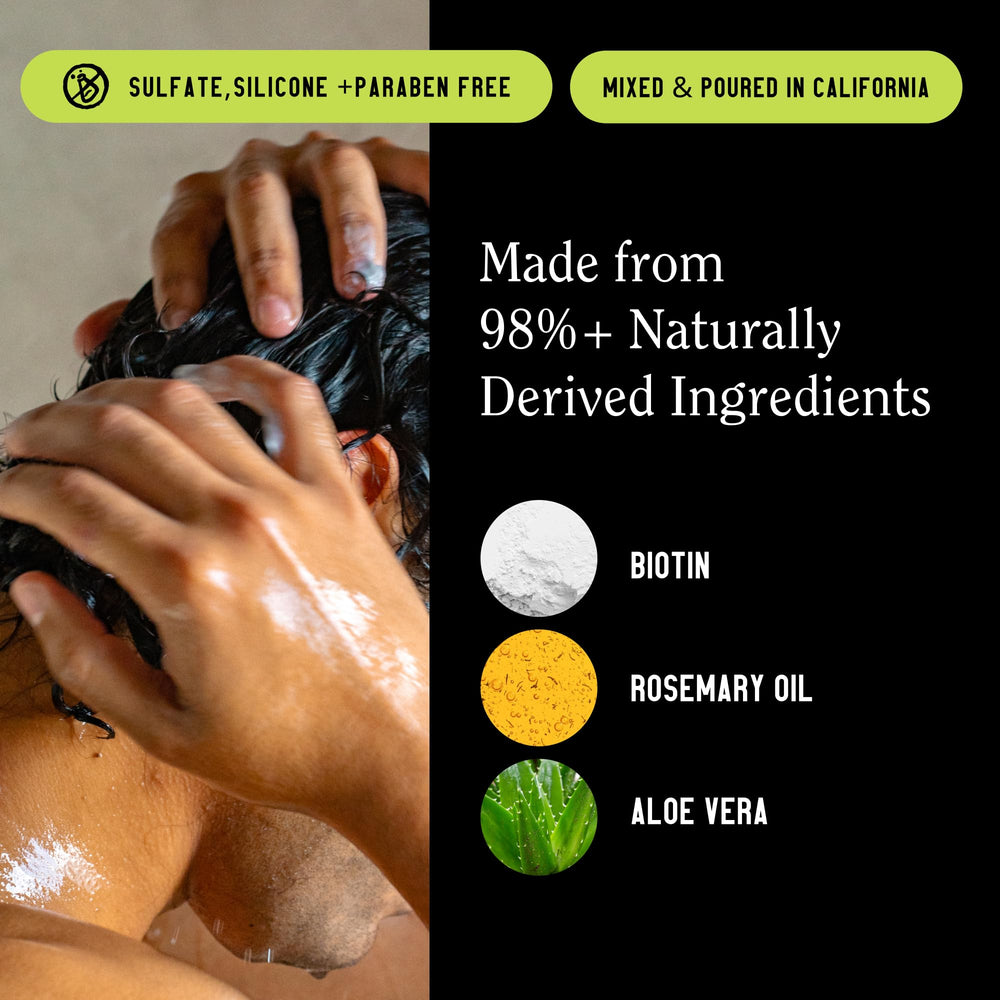 Re:GRO conditioner softens hair and improves manageability