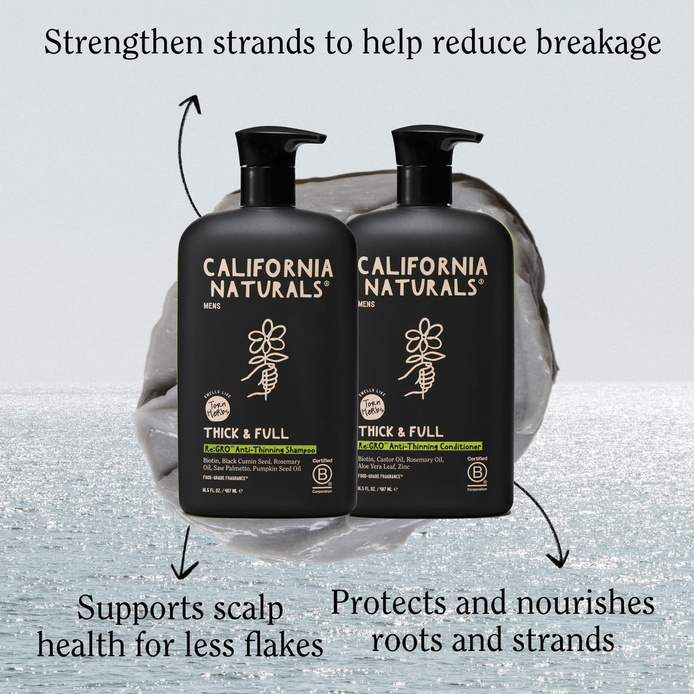 Re:GRO shampoo lather cleanses scalp and hair for refreshed feel