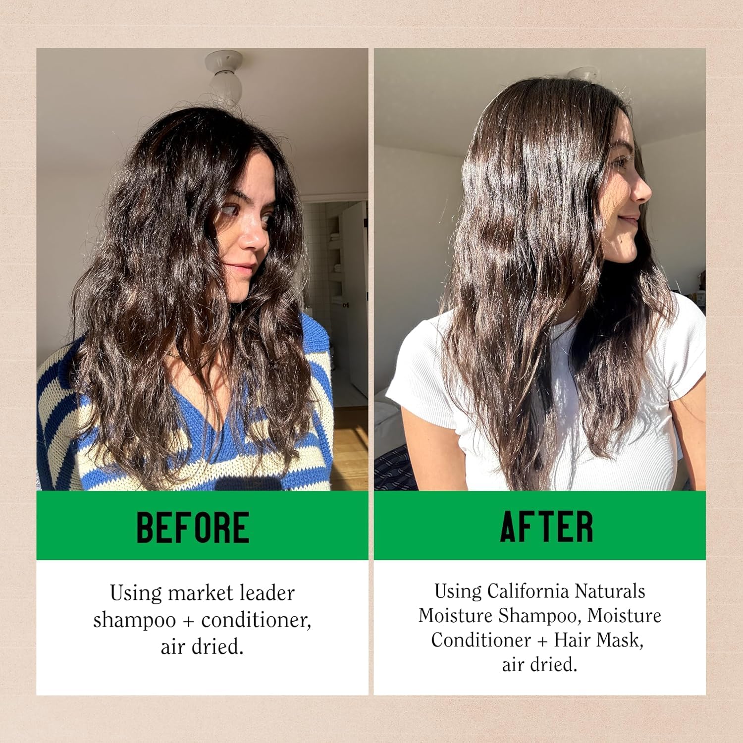 California Naturals: fragancia de hierba dulce para experiencia sensorial fresca.
