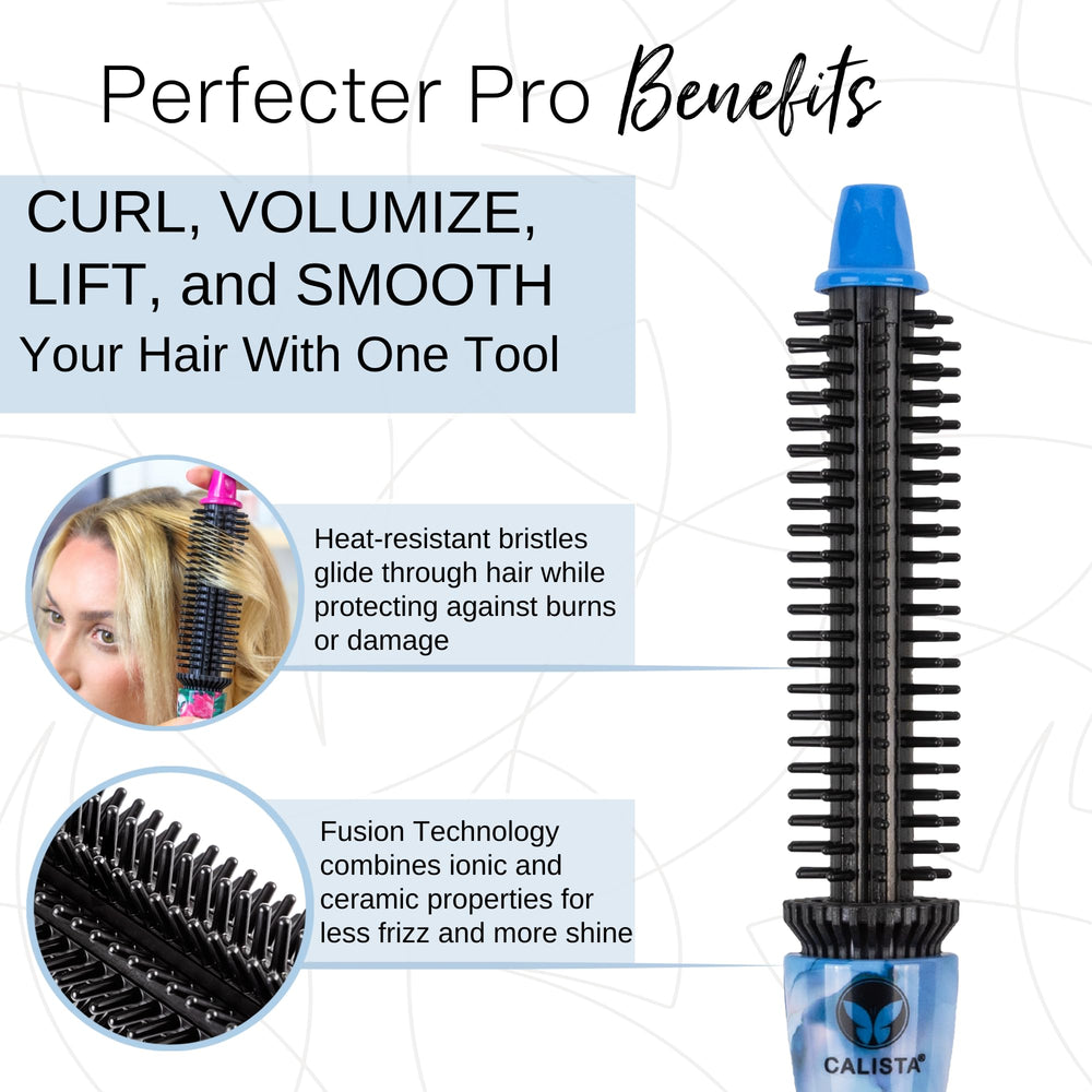 Calista Perfecter Pro temperature settings range 325 to 395 Fahrenheit for customization