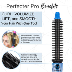 Calista Perfecter Pro temperature settings range 325 to 395 Fahrenheit for customization