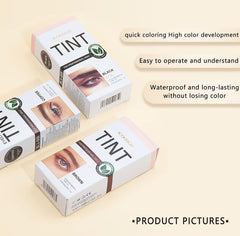 Callmynm precision applicator for targeted lash and brow tint