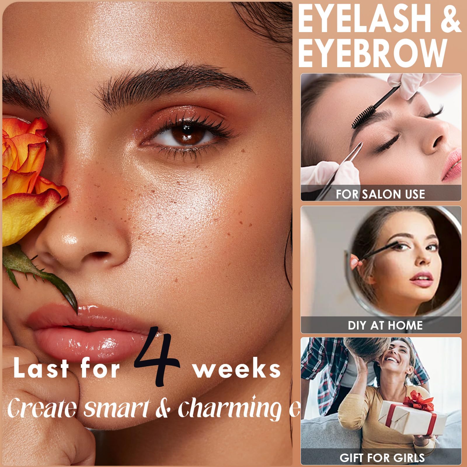 Callmynm Lash Color Kit: aplicador preciso para tintar pestañas y cejas