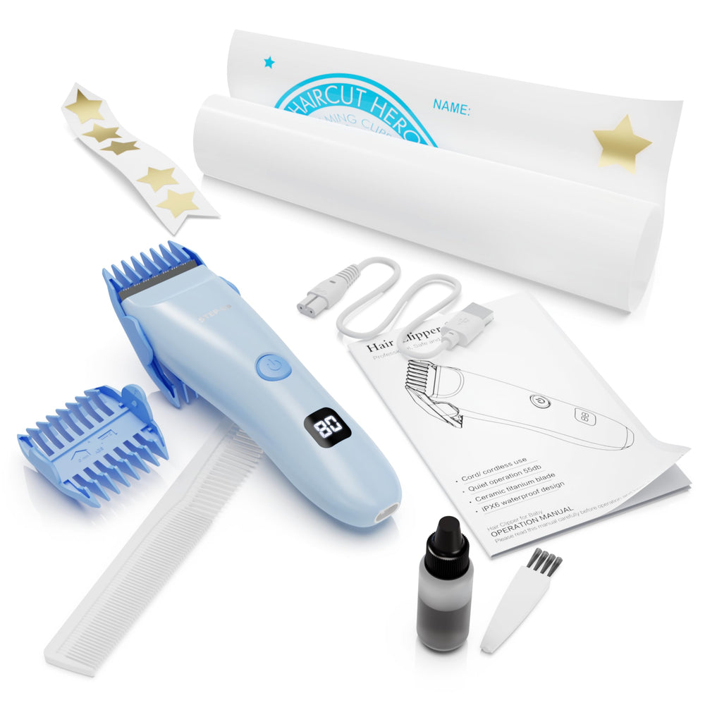 Calming Clipper 18-piece low-noise kit helps calmer clipping sessions