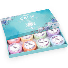 CalmNFiz destiladores de ducha 8-pack en caja, experiencia relajante para ducharte.