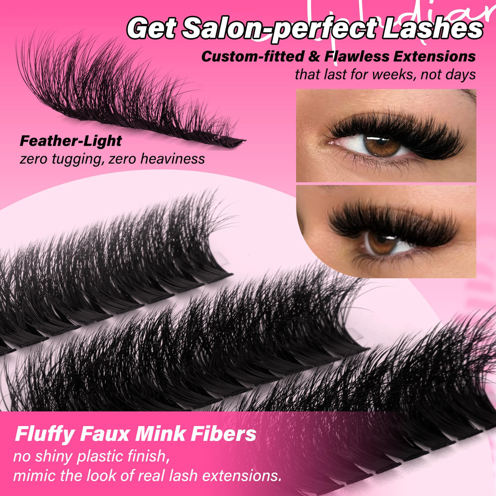 Calphdiar 10-18mm options for versatile lash styles across occasions