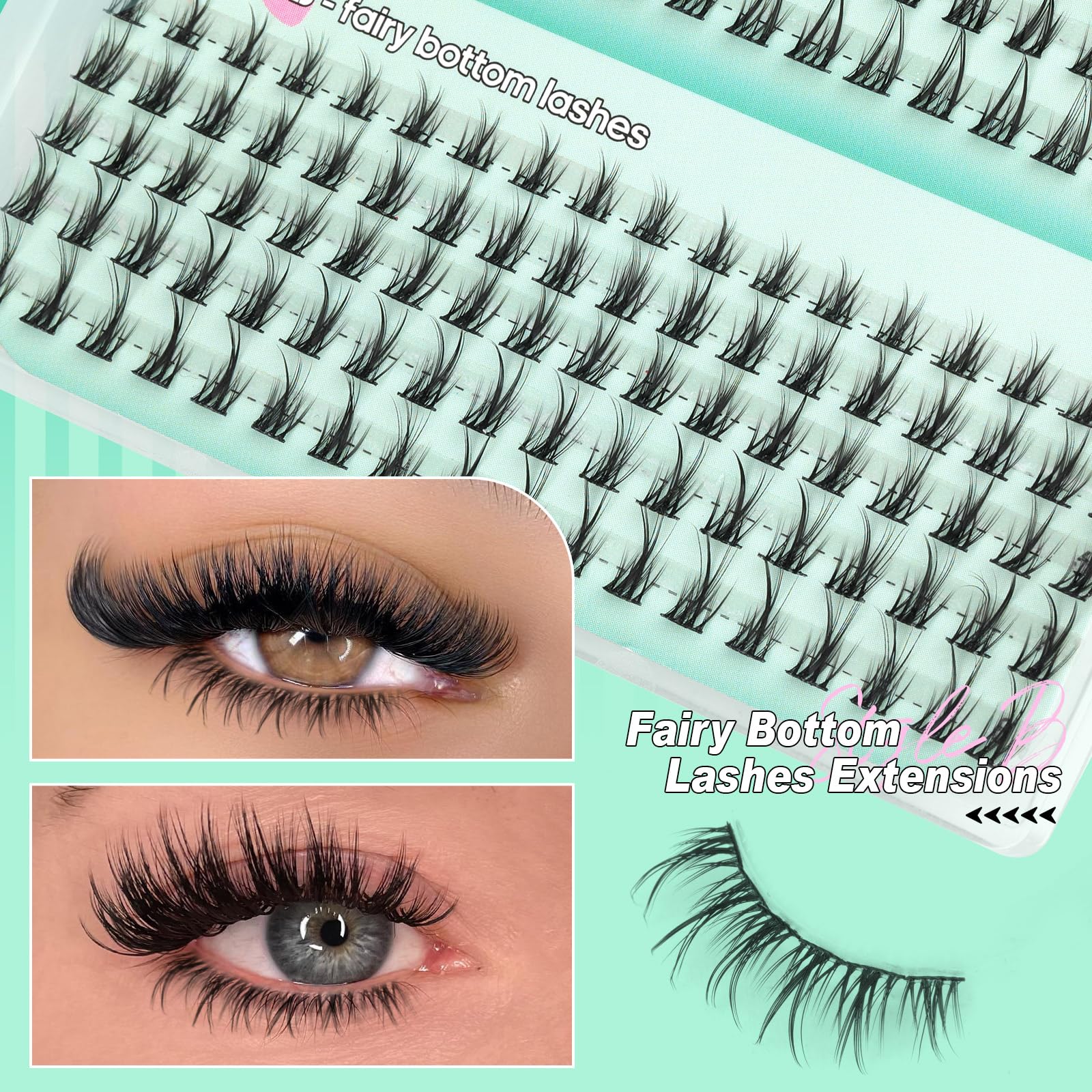 Calphdiar easy-diy-application makes bottom lashes beginner-friendly