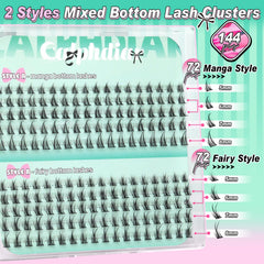 Calphdiar bottom lashes natural-fairy pack for everyday wear