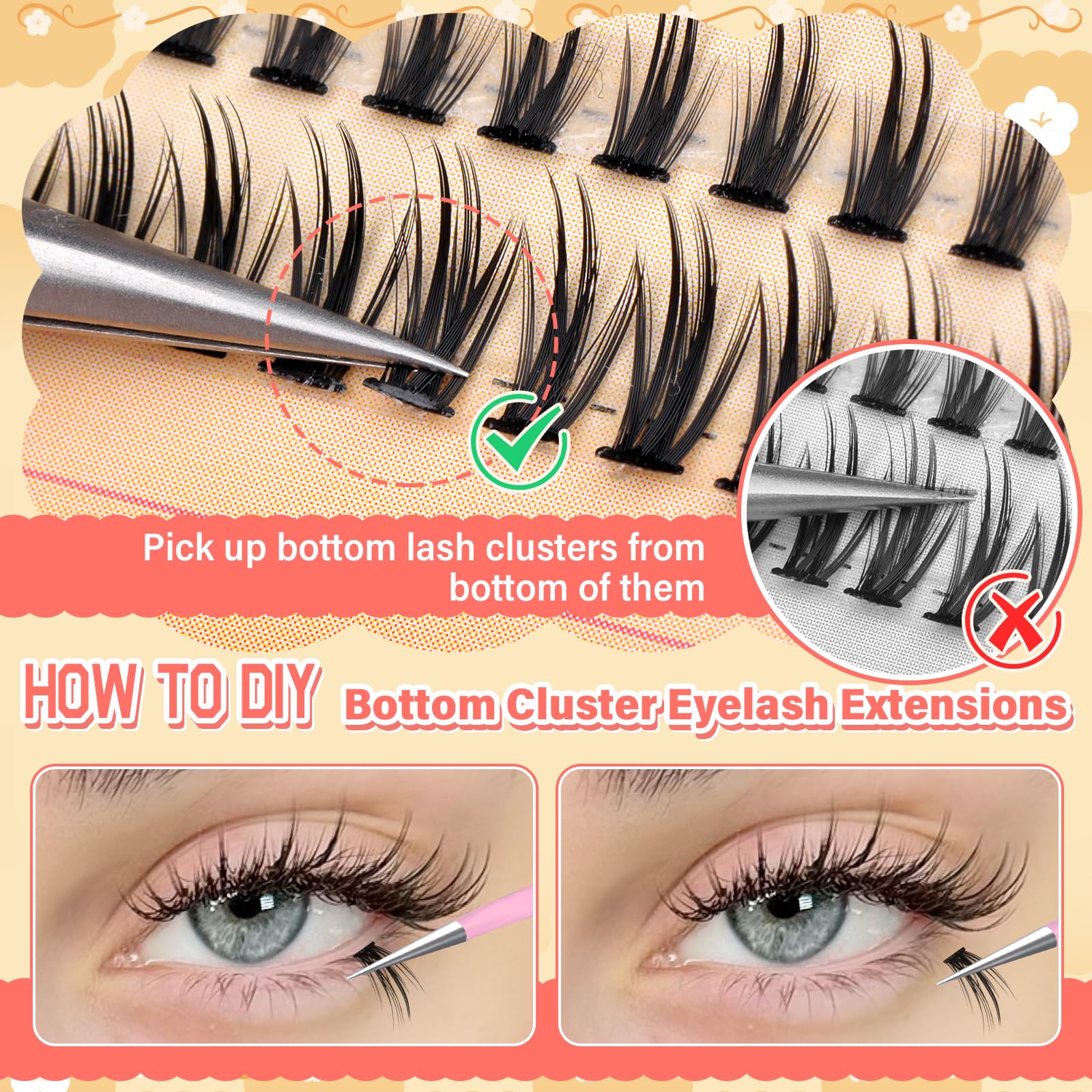 Calphdiar DIY lower lash application makes customization simple at home.
