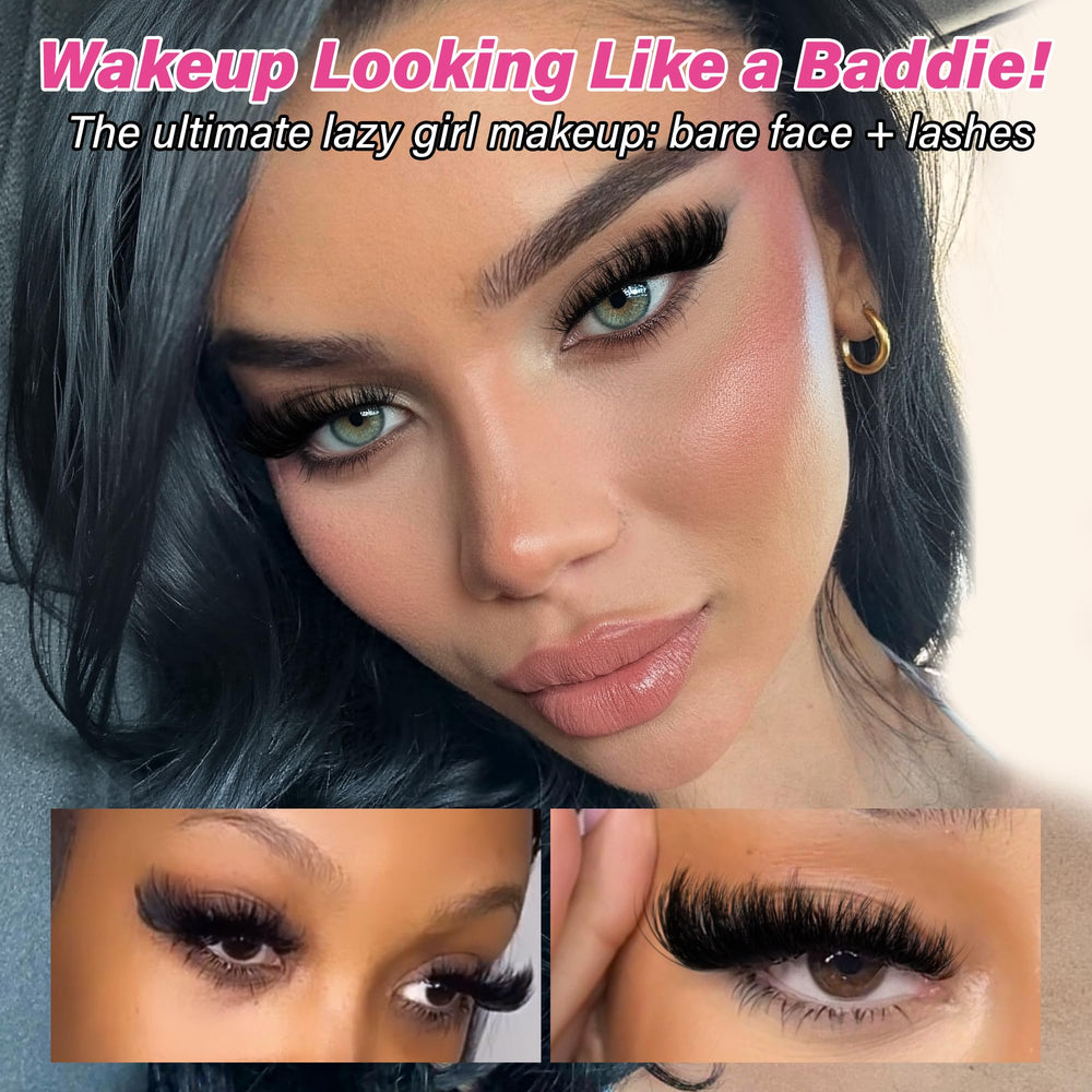 Calphdiar feather-light lash clusters offer all-day comfort