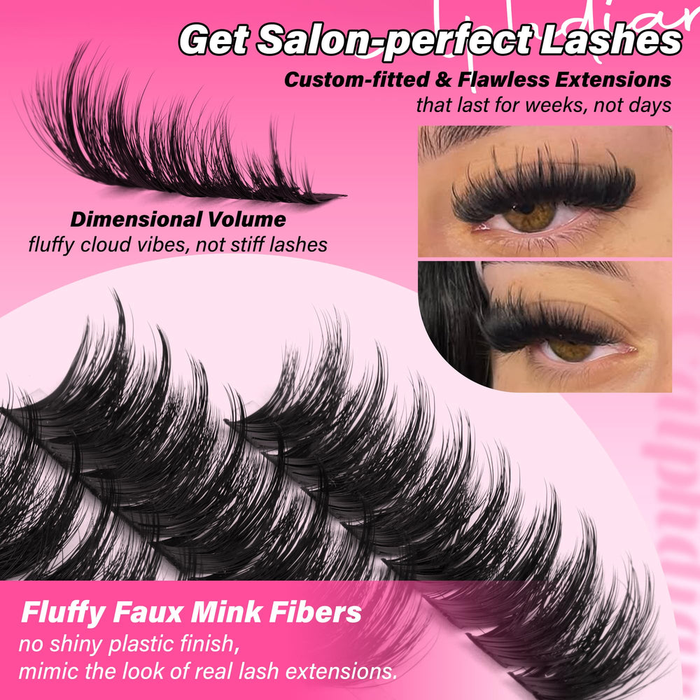 Calphdiar fluffy texture close-up — feathery softness for seamless blending.