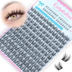 calphdiar manga lash clusters pack shows 164 pieces for at‑home upgrade