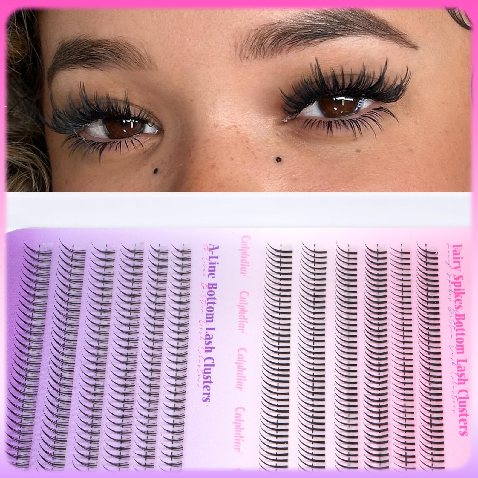 Calphdiar reusable bottom lashes care tips to extend wear