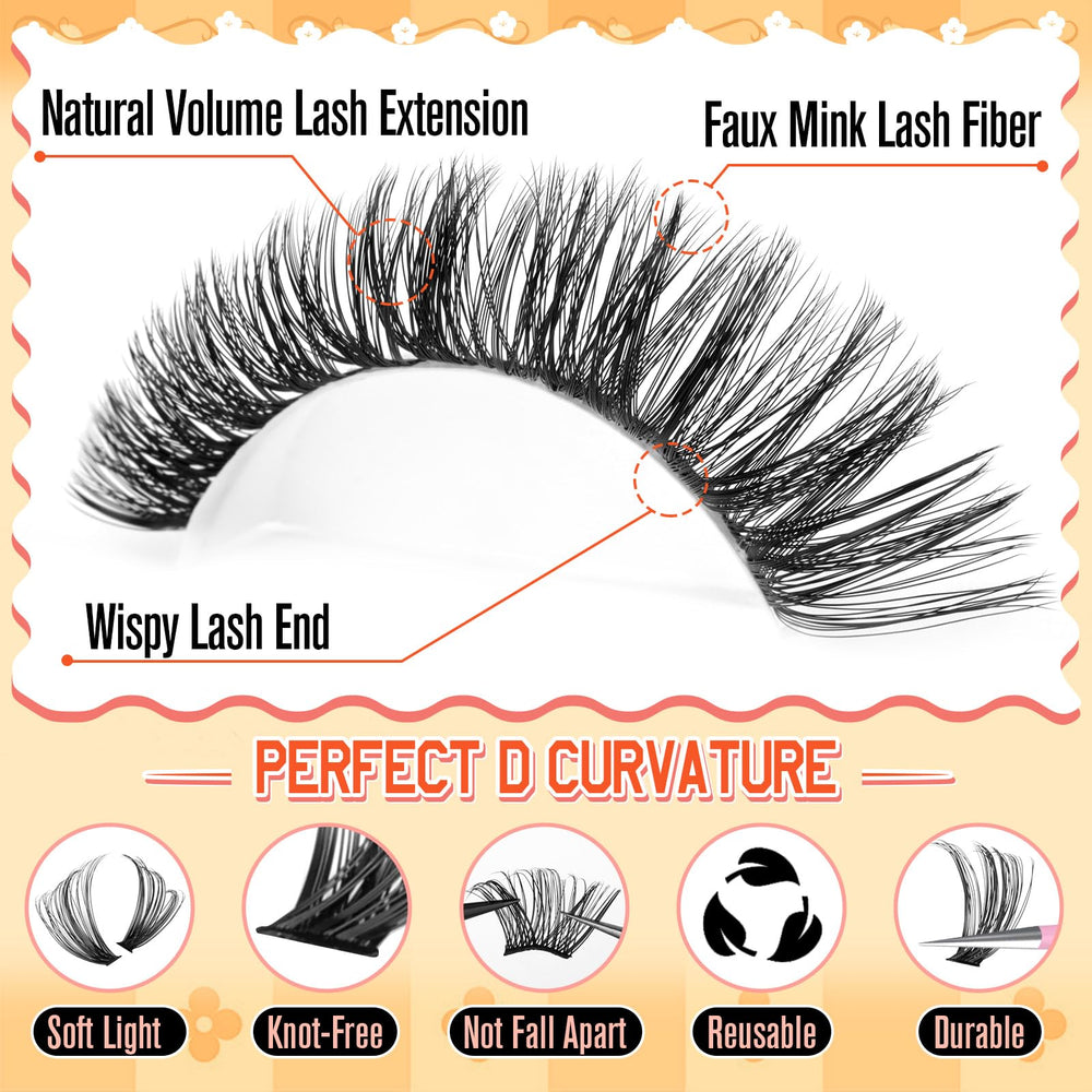 Calphdiar salon-look at home with natural or cat-eye styles