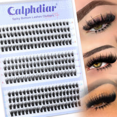 Calphdiar spiky bottom lashes manga design adds balanced definition to daytime eyes.