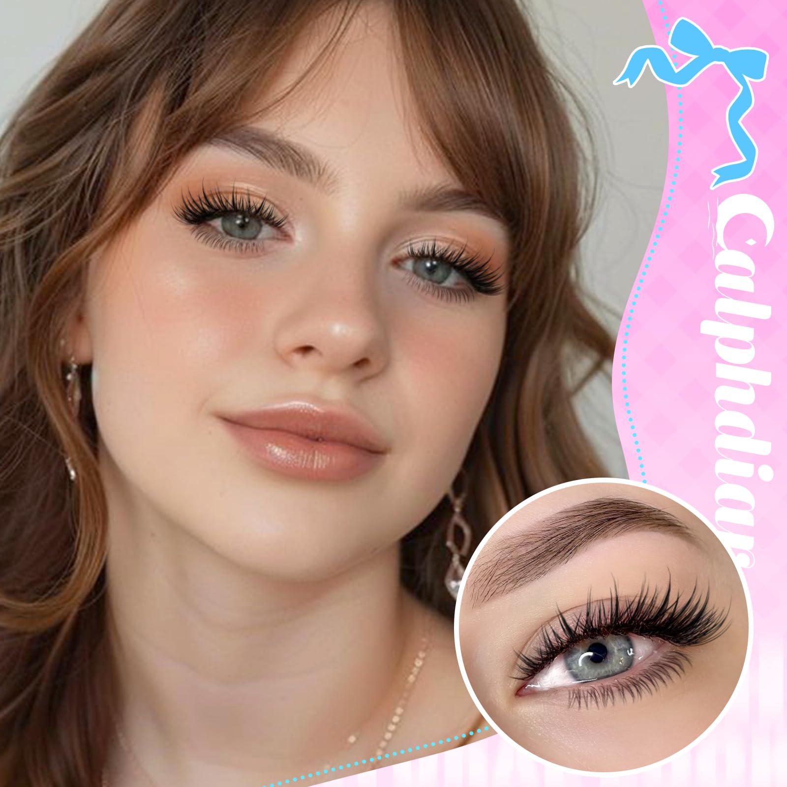 calphdiar thin band lightweight lashes ensure comfortable all‑day wear