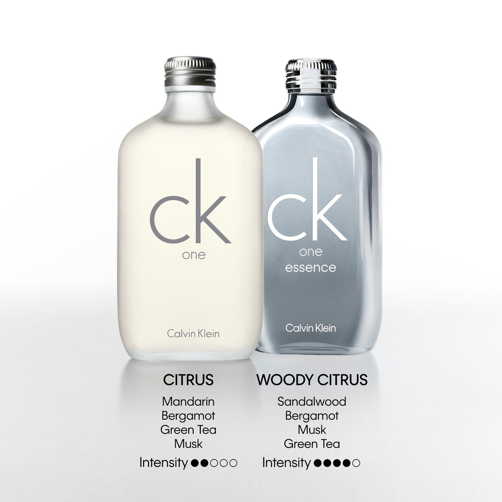 CK One top notes of papaya and bergamot for brightness.