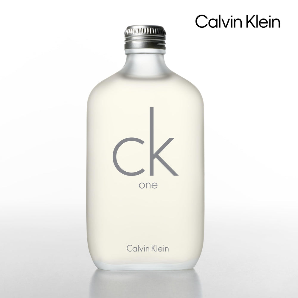 CK One unisex citrus aroma scene suggesting modern, inclusive style.