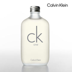 CK One unisex citrus aroma scene suggesting modern, inclusive style.