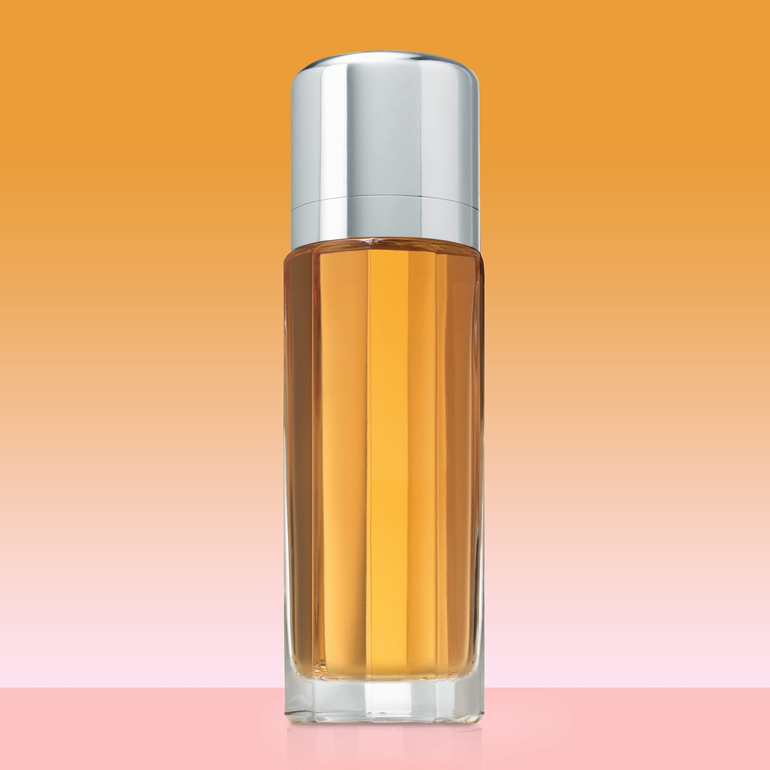 Calvin Klein Escape amber and sandalwood base conveys warmth with a lasting impression.