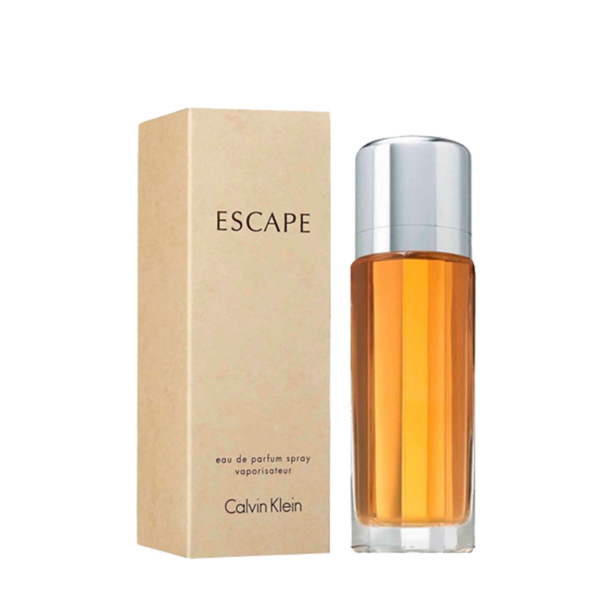 Calvin Klein Escape portrait image featuring a sophisticated woman embodying modern elegance.