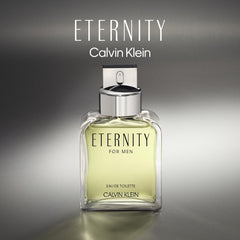 Calvin Klein Eternity cap close-up, a premium finish that hints at lasting fragrance.